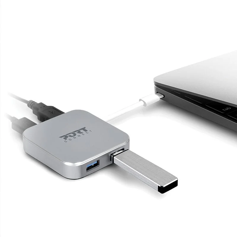 Port Hub Usb-C 4 Ports Usb3.0