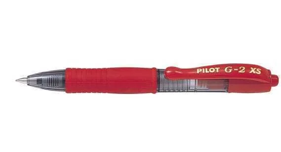 Pilot Bl-G2-7-Xs, Vermelho, Vermelho, Transparent.