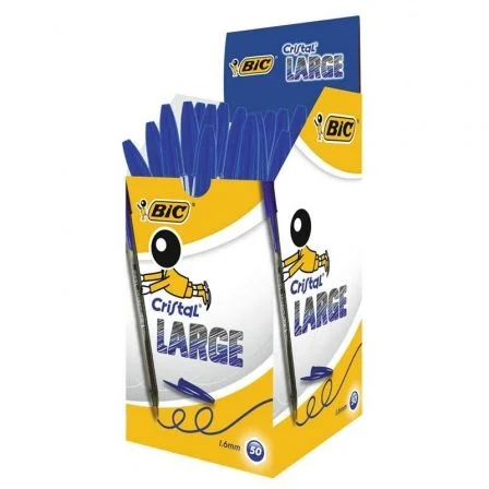 Bol&iacute;grafos de Tinta de Aceite Bic Cristal Large 8.