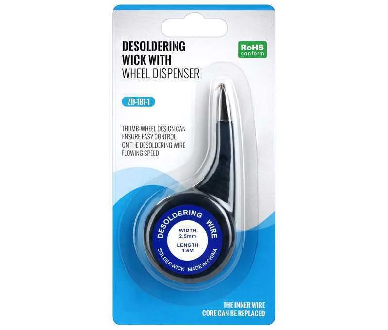 Malha Dessoldadora 2.5mm X 1.5m com Dispensador