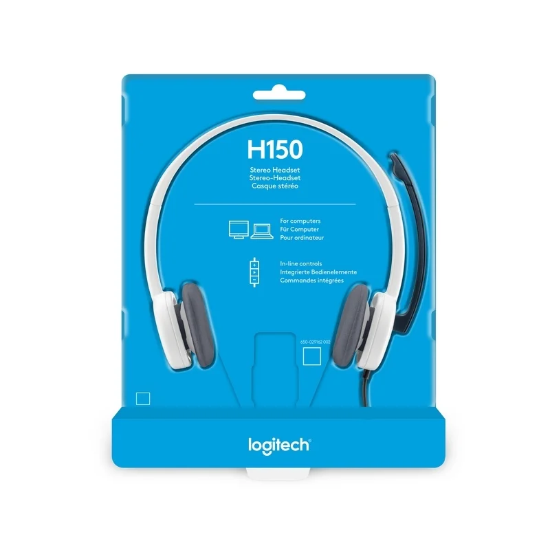 Logitech Stereo Headset H150 White (981-000350)