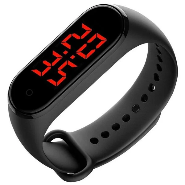 Reloj Pulsera Term&oacute;metro Negro