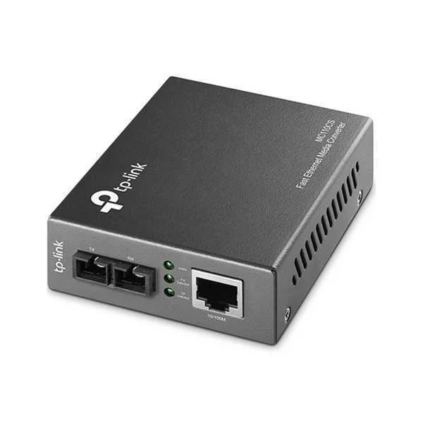 Conversor Multim&eacute;dia Monomodo Tp-Link Mc110cs 100 Mbps Cinzento 