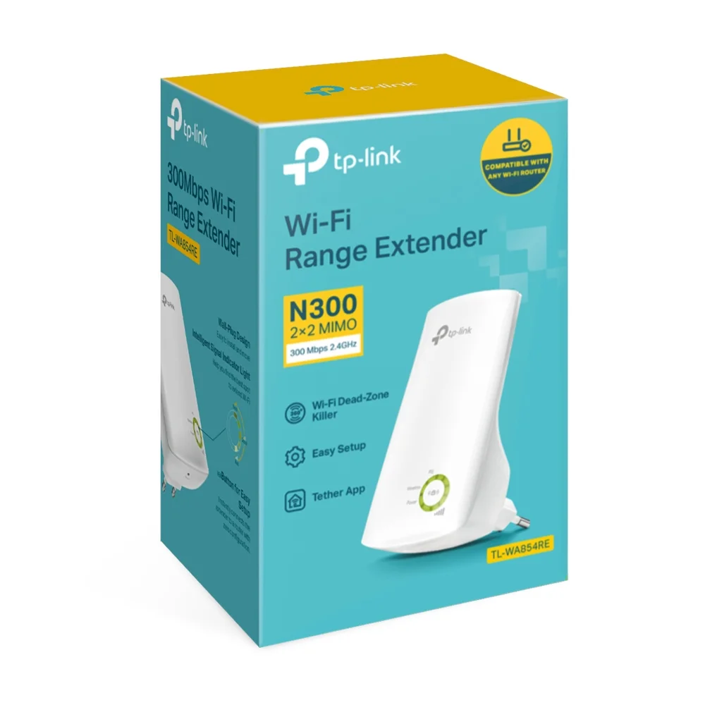 Tp-Link Tl-Wa854re Repetidor Wifi/Amplificador 300
