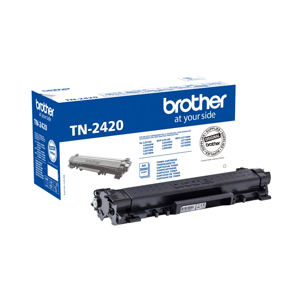Brother Toner Tn-2420 F?r Hl-L2310d/L2350dw/L2370dn/ L2375dw/Dcp-L2510d/L2530dw/ L2550dn/Mfc-L2710dn