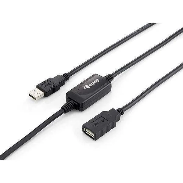 Cabo Equip Extens&atilde;o Usb 2.0 10m A/A M/F - 133310