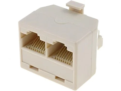 T Rj45 Macho 2 Rj45 F&ecirc;mea