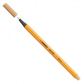 Rotulador Punta Fina Point 88 0.4mm Ocre Claro St.