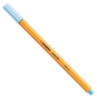 Ponta Fina 88 0.4mm Azul Claro Stabilo 88/31