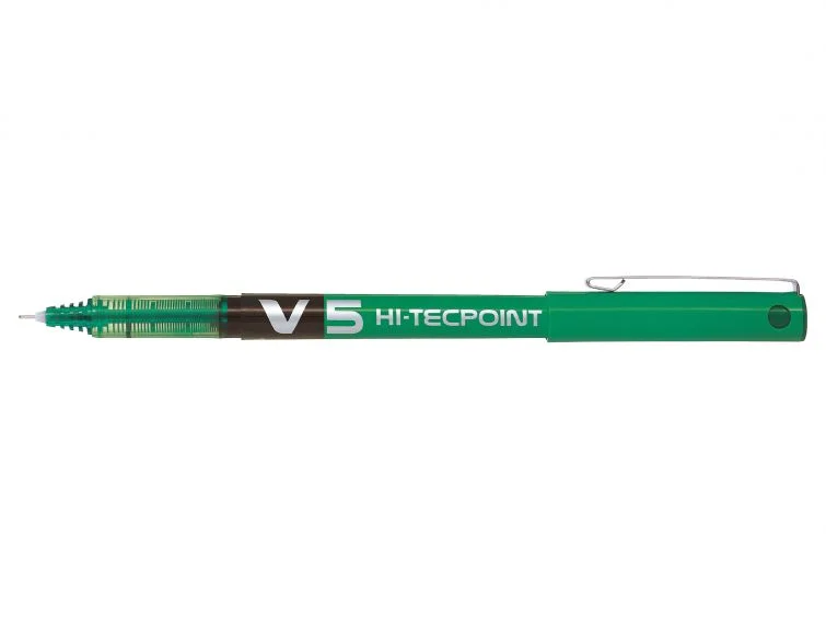 Caneta Roller Tinta Liquida V5 Verde Pilot Bx-V5-G