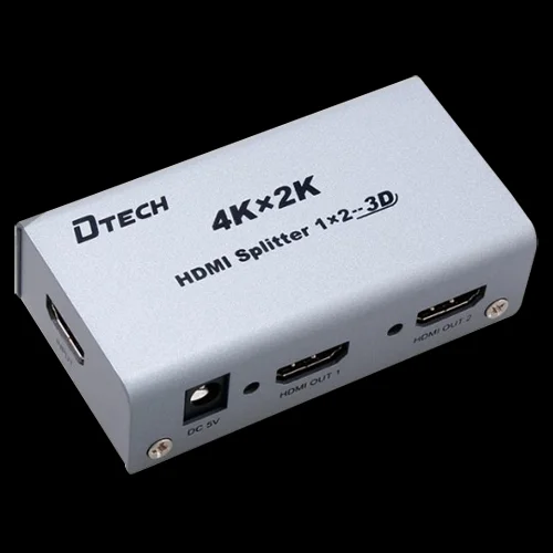 Multiplicador De Sinal Hdmi 1 Entrada 2 Saidas