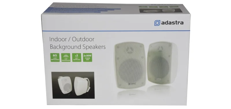 Conjunto de 2 Colunas 4" 30w Rms Branco