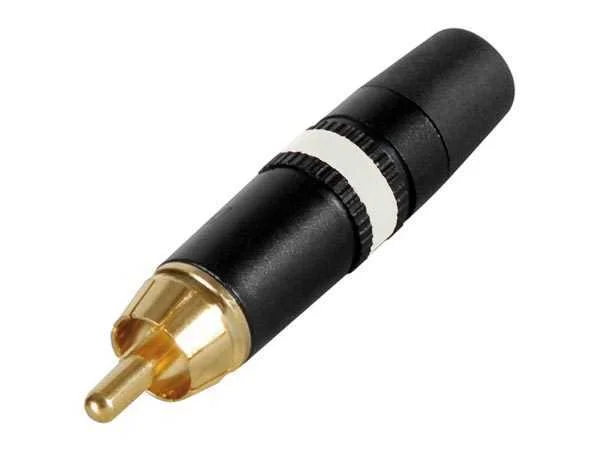 Rean - Phono Plug (Rca) - Contactos Chapados En O.
