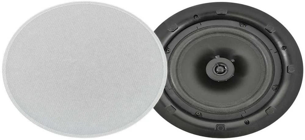 Coluna de Teto 8" 2 Vias Perfil Baixo Linha 100v