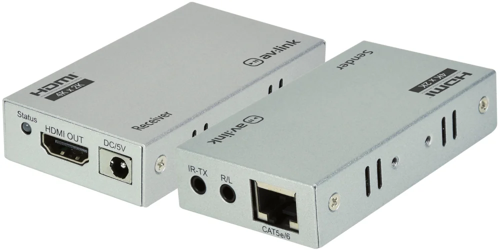 Extensor Hdmi Por Cabo Cat6 - Kit Dongle 50m