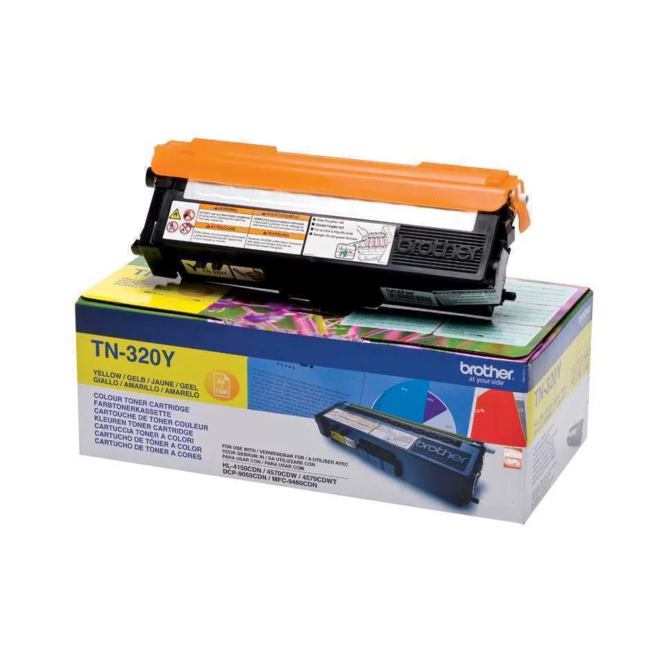 Brother Toner Tn-320 Amarelo
