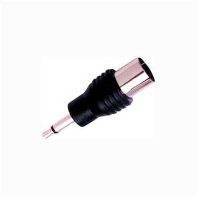 Ficha Adaptador Jack 3.5 Macho para Rf Femea