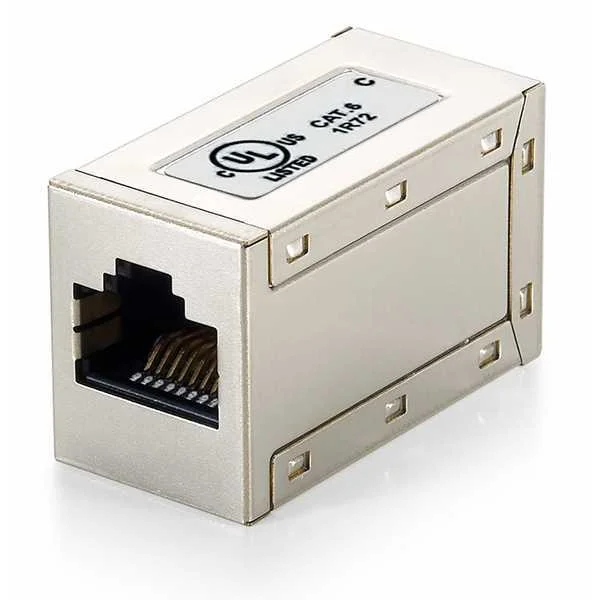 Acoplador Equip Rj45 F/F Cat.6 Full Shielded - 12.