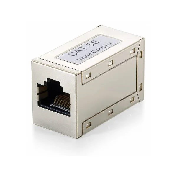 Acoplador Equip Rj45 F/F Cat.5 Full Shielded - 22.