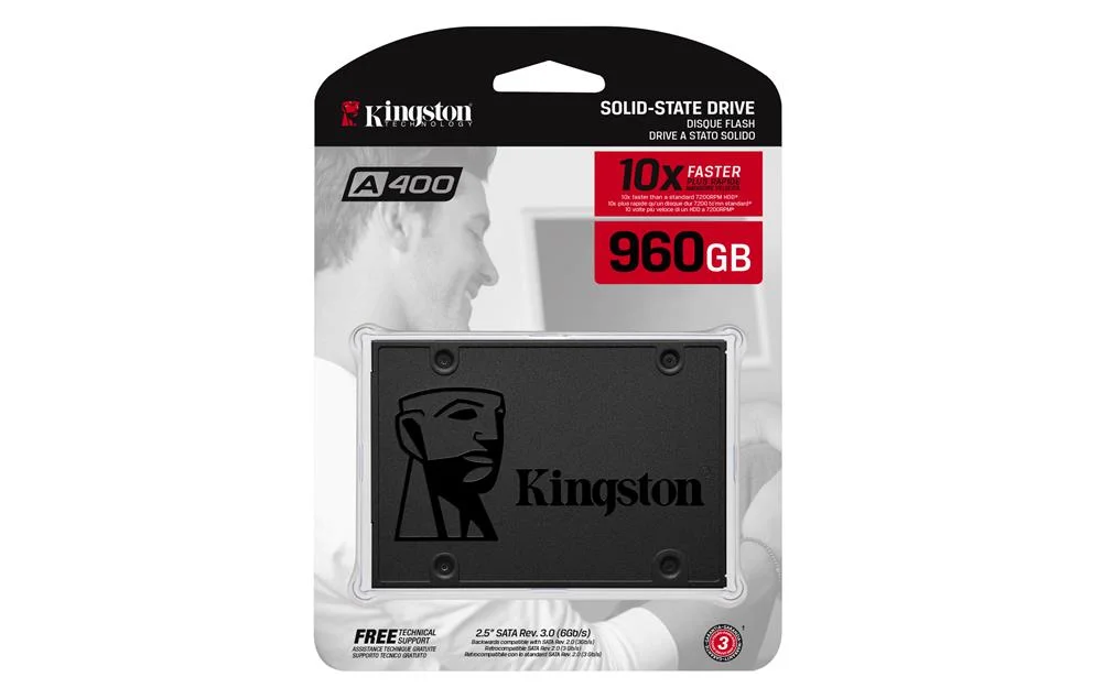Ssd 2.5" Kingston A400 960gb Tlc Sata