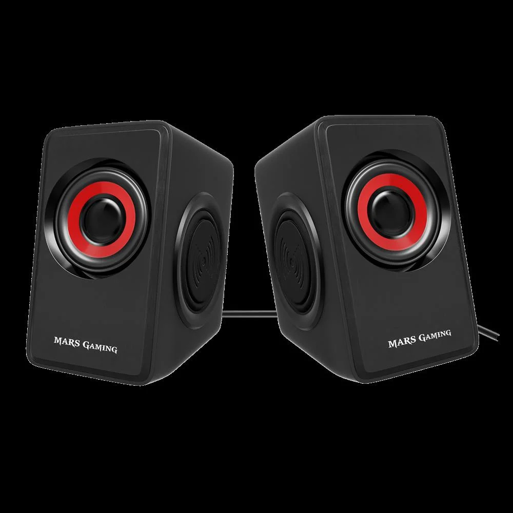 Altavoces Gaming Mars Gaming Ms1 Ms1 Negro Rojo