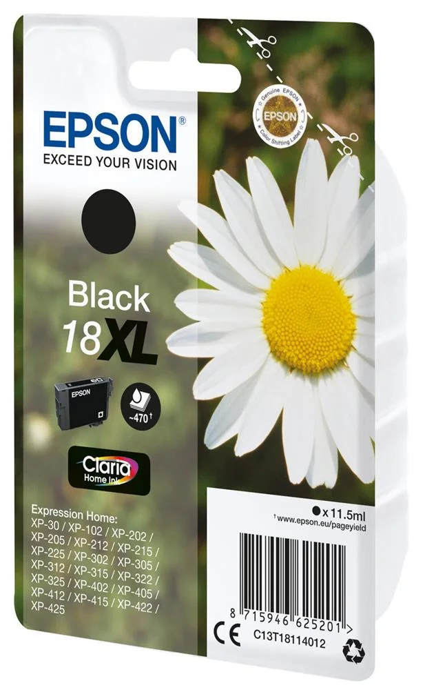 Tinta Epson Claria 18xl Negro Xp102 205 305 322 4.