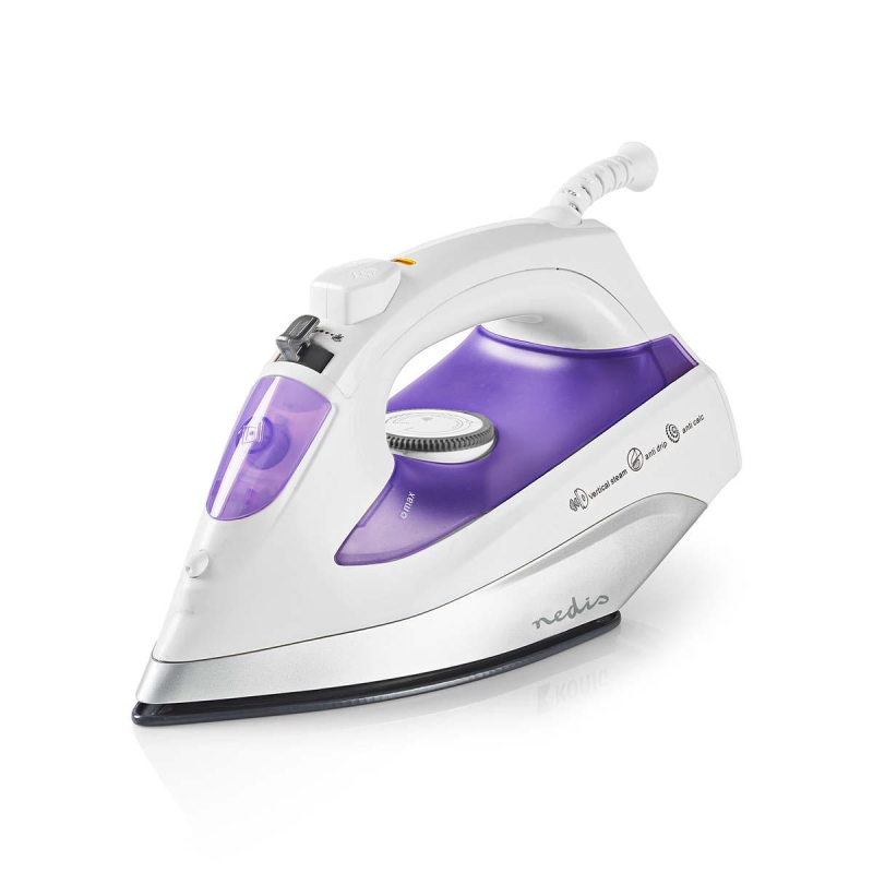 Ferro a Vapor 2000w Branco/Roxo