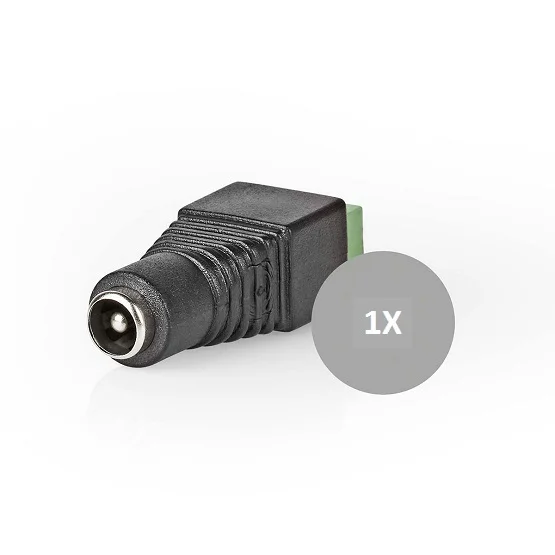 Conector de seguran&ccedil;a CCTV 5 5 x 2 1 mm