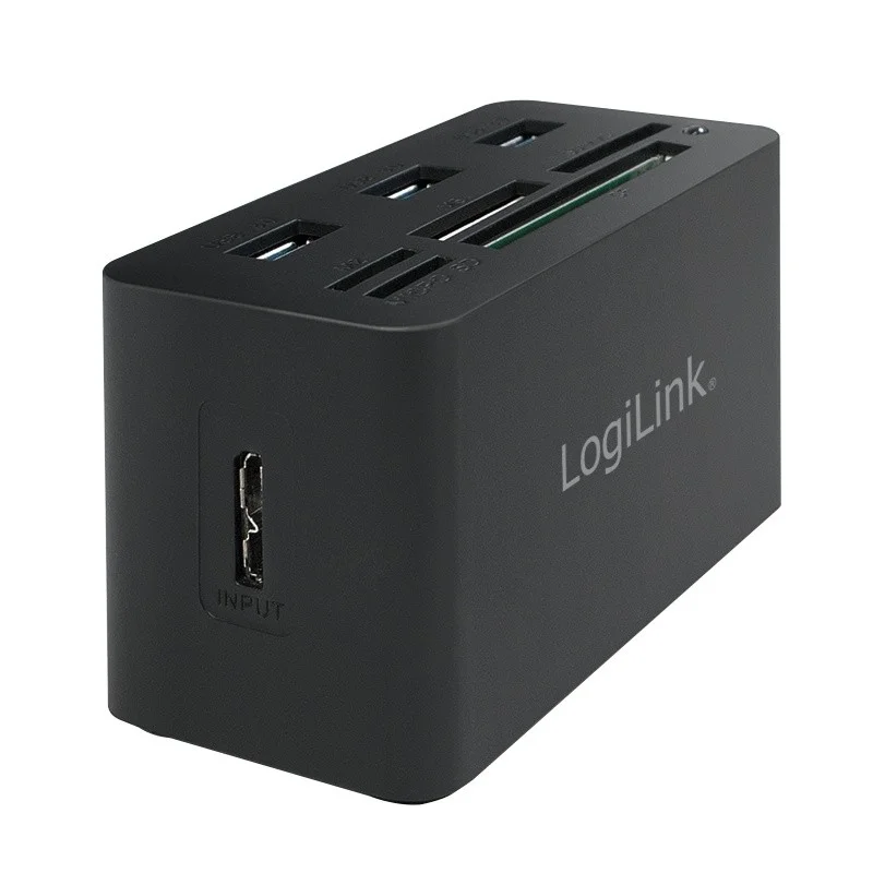 Card Reader All-In-One e Usb 3.0 Hub Cr0042