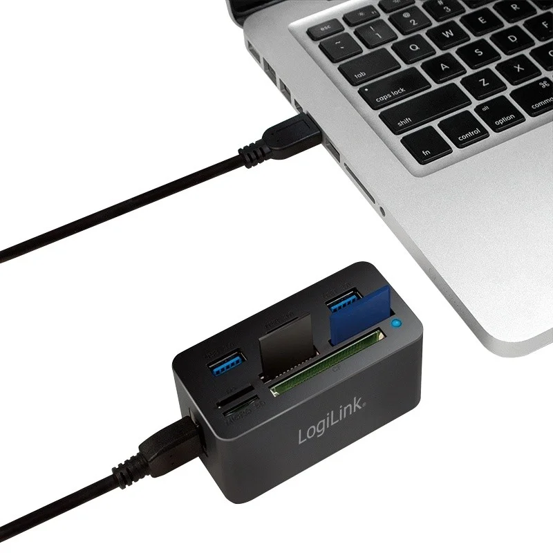 Card Reader All-In-One e Usb 3.0 Hub Cr0042