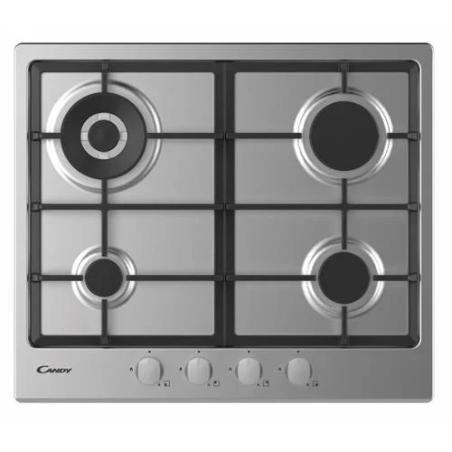 Placa 4 Bocas a G&aacute;s 595x510mm (Inox) - CANDY