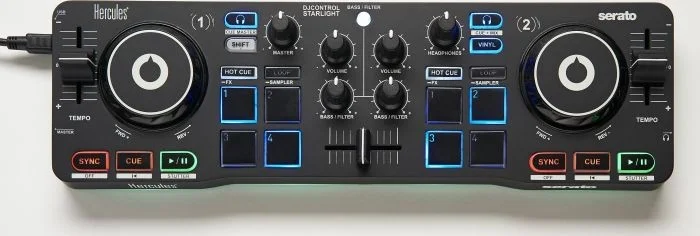 Mixersteuerung Hercules Dj Control Starlight Retail