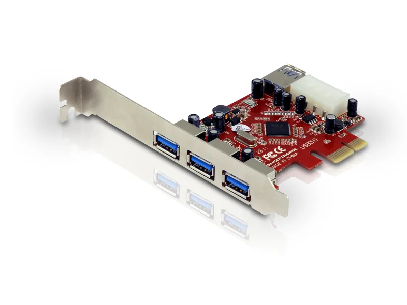 Placa Conceptronic Pci Express 4-Port Usb 3.0 - C.