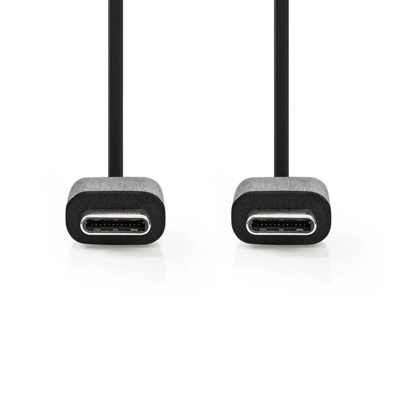Cable Usb 2.0 Tipo-C Macho a Tipo-C Macho 1m