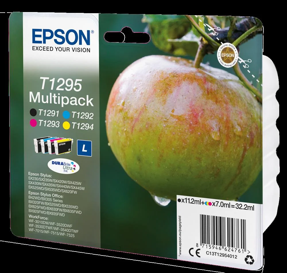 Epson Ink Cart. C13t12954012 F?r Stylus Sx230/235w/420w/ 425w/430w/435w/438w/440w/445w/ 525wd/620fw/