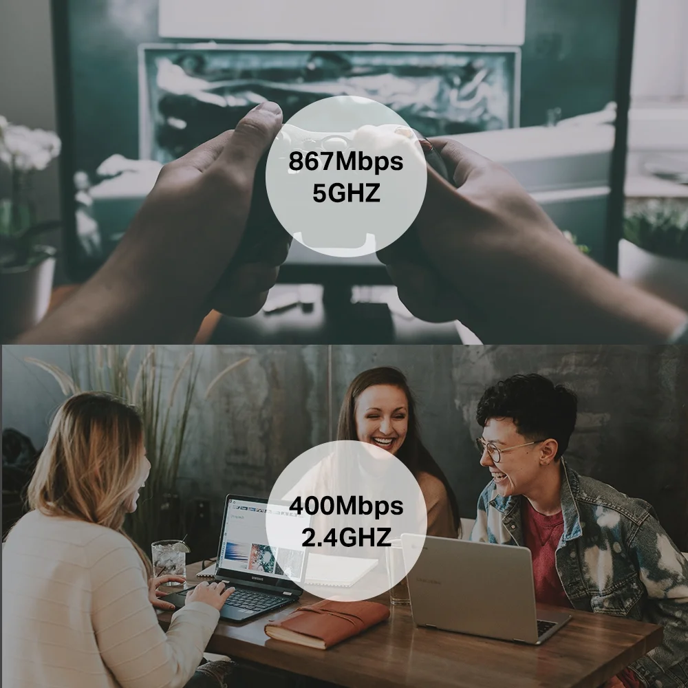 Mini Adaptador Usb Inl&aacute;mbrixo Tp-Link Mu-Mimo Ac1.