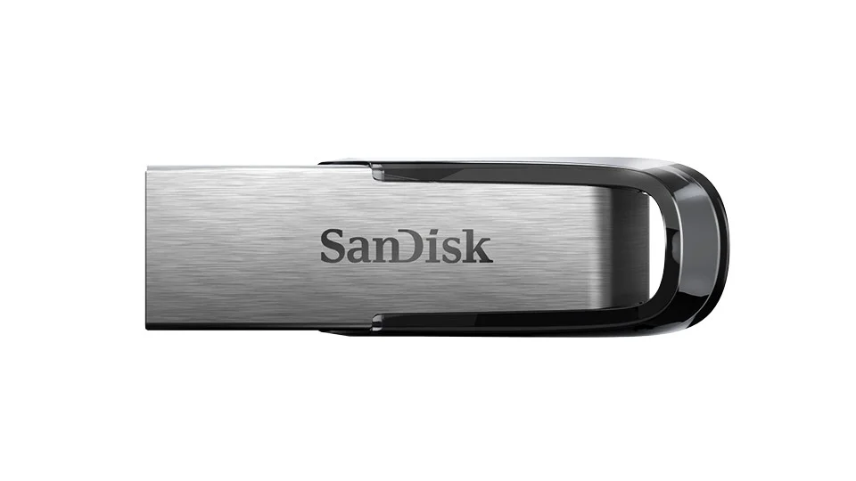 Usb-Stick  64gb Sandisk Ultra Flair Usb 3.0 Black