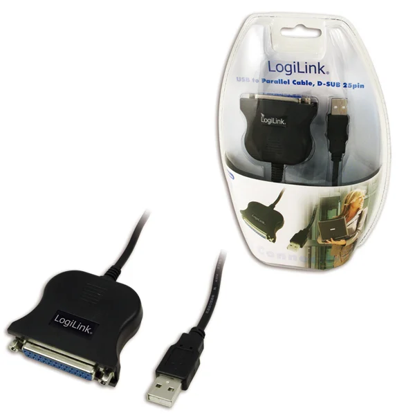 Adaptador Usb a Paralelo Logilink Ua0054a