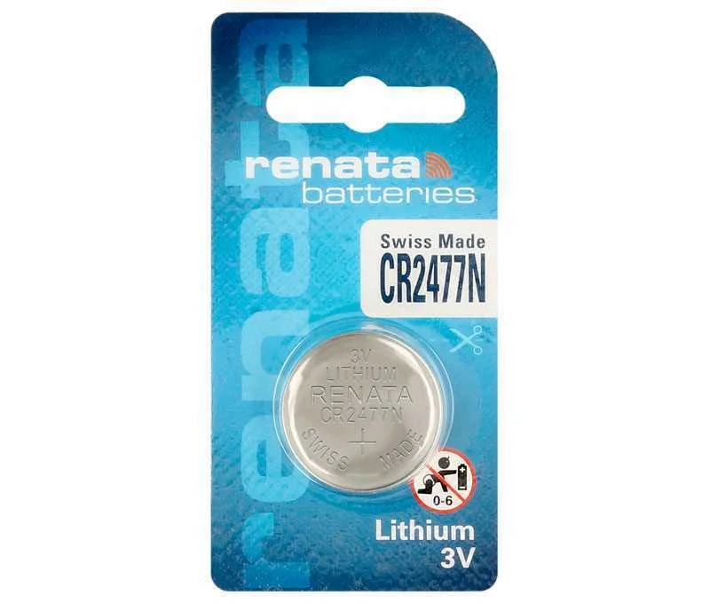 Pilha Botao Litio 3v 950mah Cr2477n