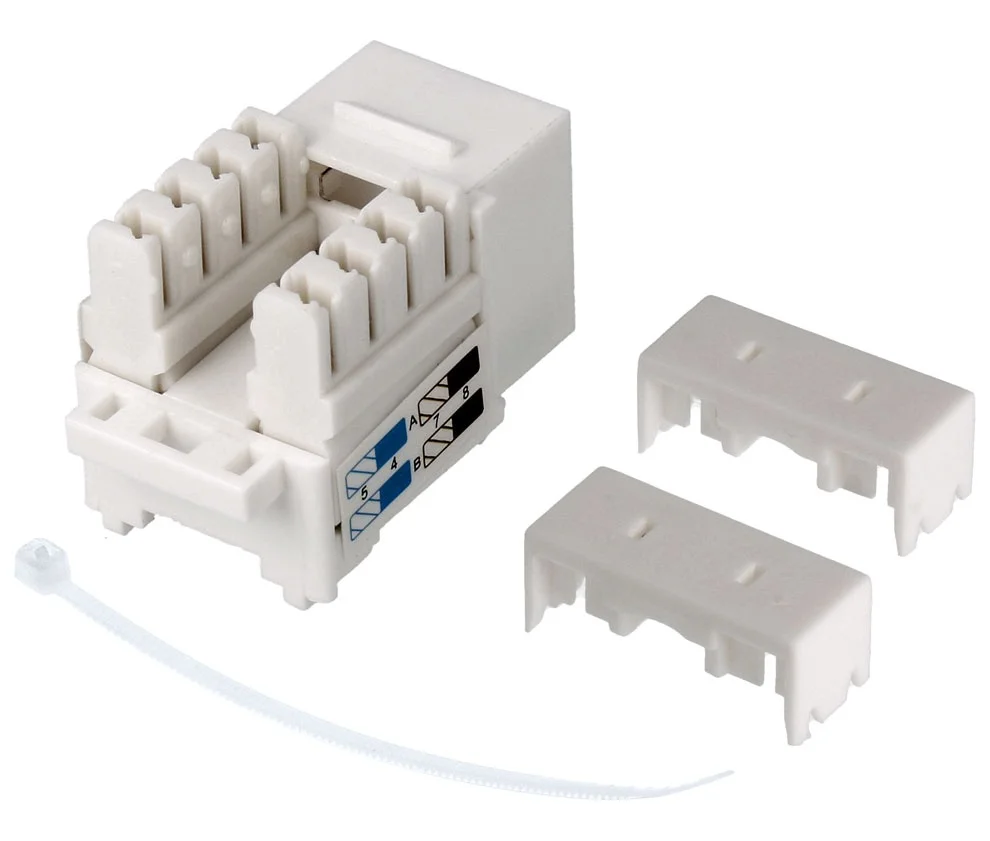 Conetor Keystone Rj45 Cat6 Utp Femea Idc 110 90&ordm;