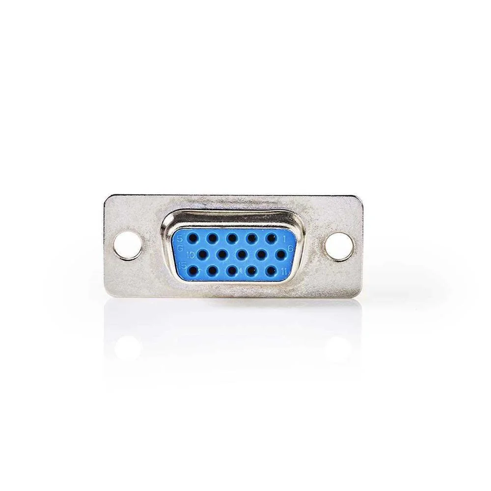 Conetor D-Sub Alta Densidade VGA Femea Metal