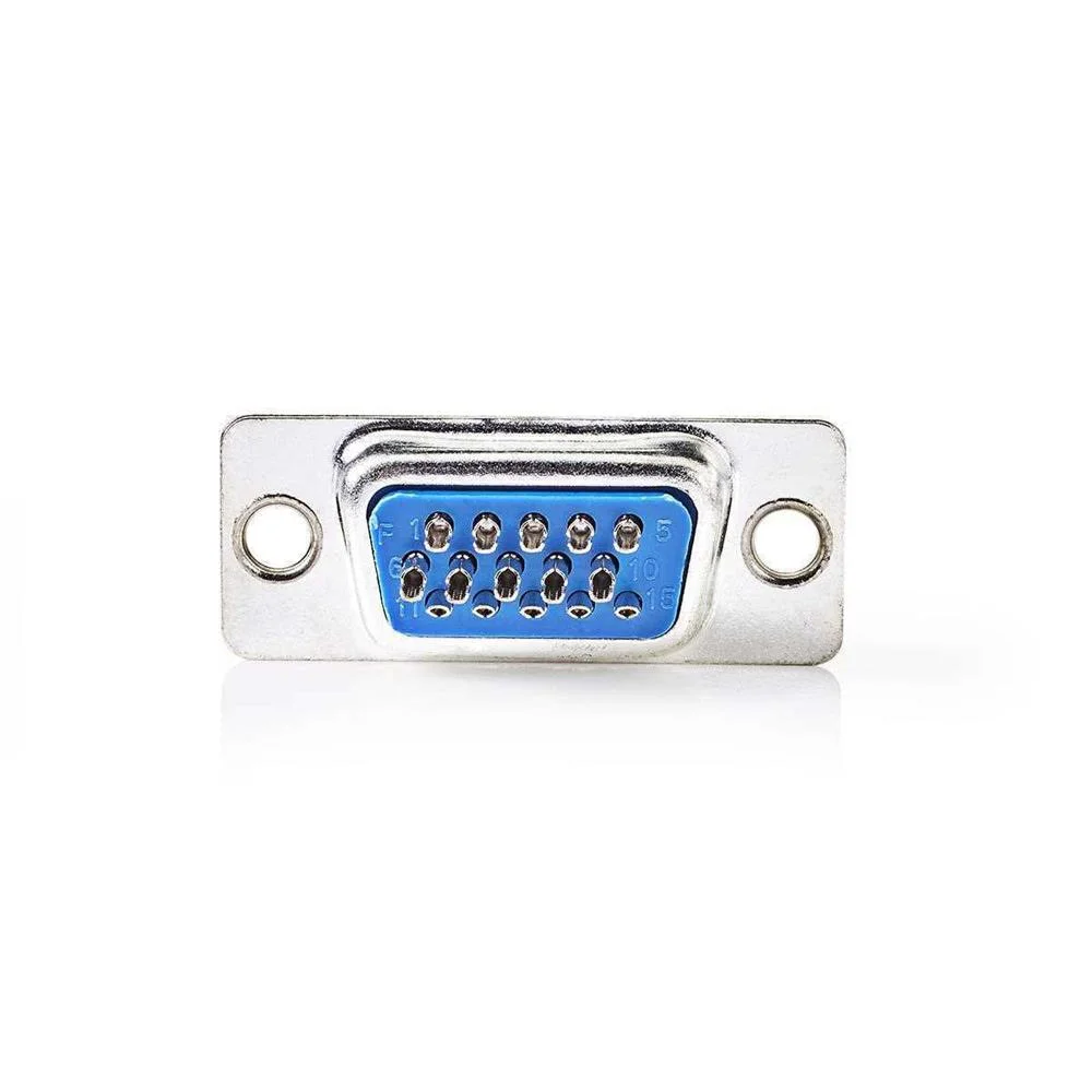 Conetor D-Sub Alta Densidade VGA Femea Metal