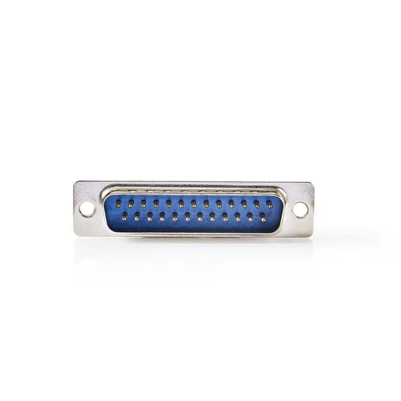 Adaptador D-Sub Chassis para D-Sub 25p Macho Metal
