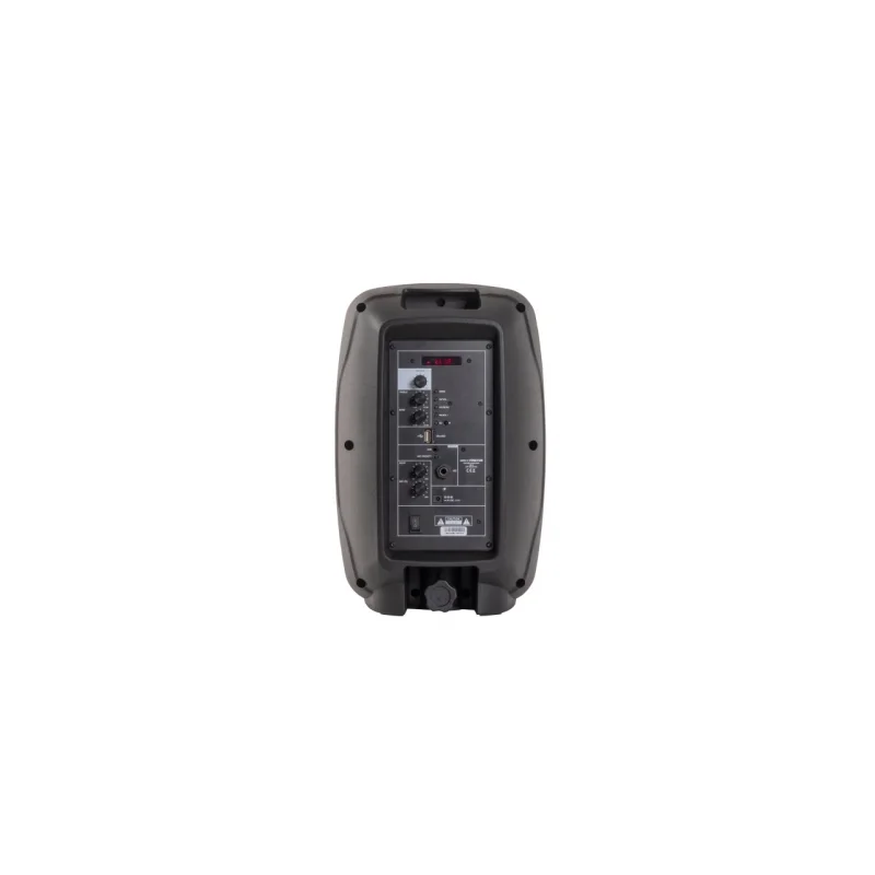 Coluna Port&aacute;til 8". 100 W Rms. Microfone Uhf 525,85 Mhz. Reprodutor Usb/Microsd/Fm e Bluetooth.