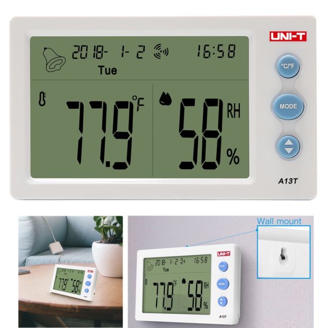 Medidor de Temperatura Y Humedad