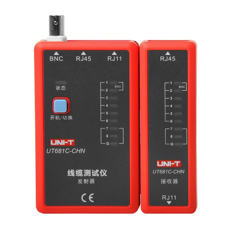 Probador de Red Tel&eacute;fono Coaxial Rj11 Rj45 Bnc