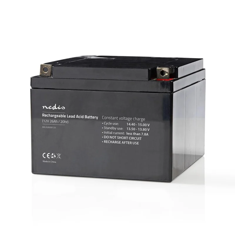 Bater&iacute;a de Plomo &Aacute;cido 12v 26000mah Recargable