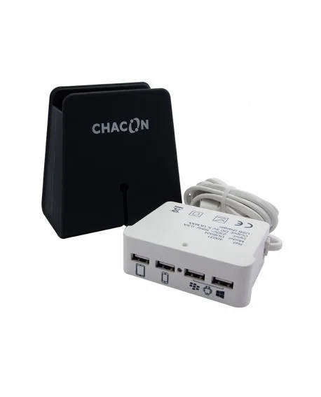 Cargador de 4 Usb Con Cable de 1.5m