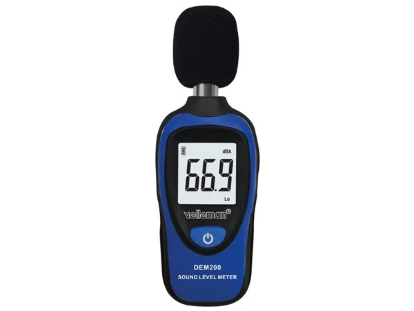 Mini Medidor de Nivel de Sonido Digital