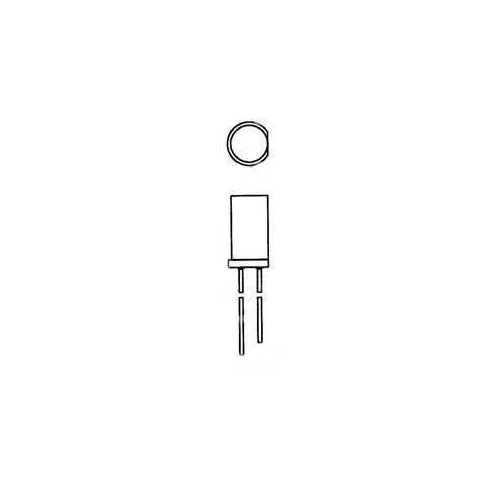 5mm Flat-Top Led Lamp Red Diffused